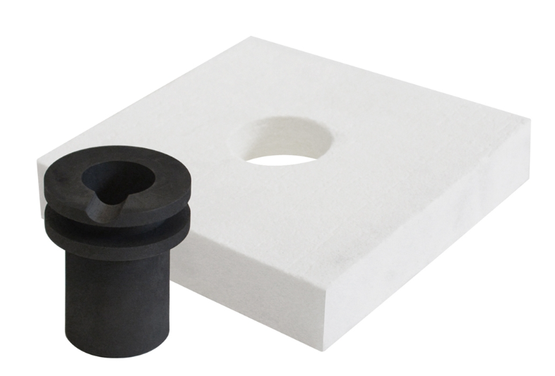 10 Oz TableTop QuikMelt Deluxe Topper Kit with Flange & Crucible