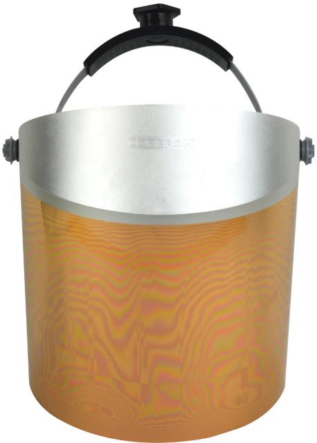 Oberon Didymium II Protective Face Shield with Ratchet Headgear