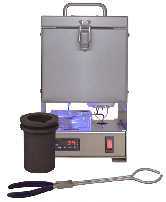 Tabletop QuikMelt PRO-100 Melting Furnace – 100 oz | Digital PID, RapidHeat, Stainless Steel