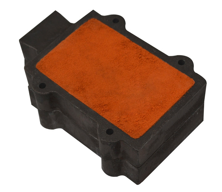 Sand Casting Set with Petrobond Sand Casting Clay, Tongs, & Cast Iron Mold Flask Frame